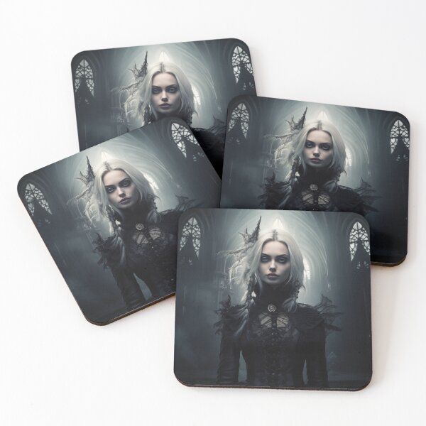 Item preview, Gothic halloween digital print designed and sold by dcrc.