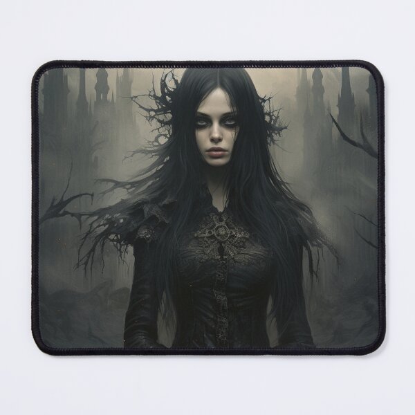Item preview, Gothic halloween digital print designed and sold by dcrc.