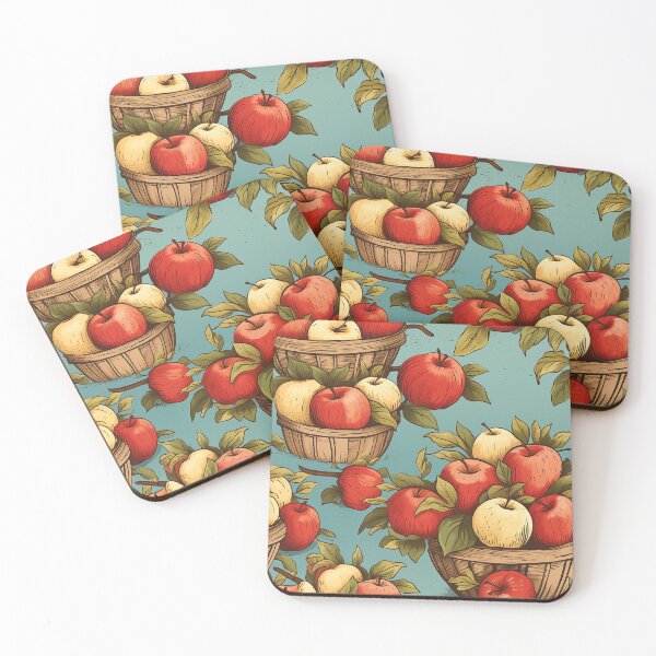 Item preview, Super Cute Apple Basket Design designed and sold by LWLDesigns.