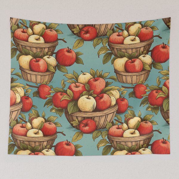 Item preview, Super Cute Apple Basket Design designed and sold by LWLDesigns.