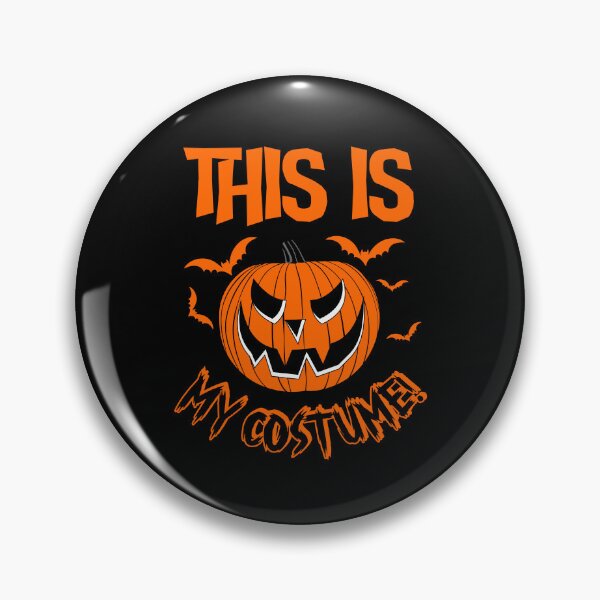 Item preview, This Is My Costume-Halloween-T-shirt - Sticker Redbubble designed and sold by bluehatgraphics.