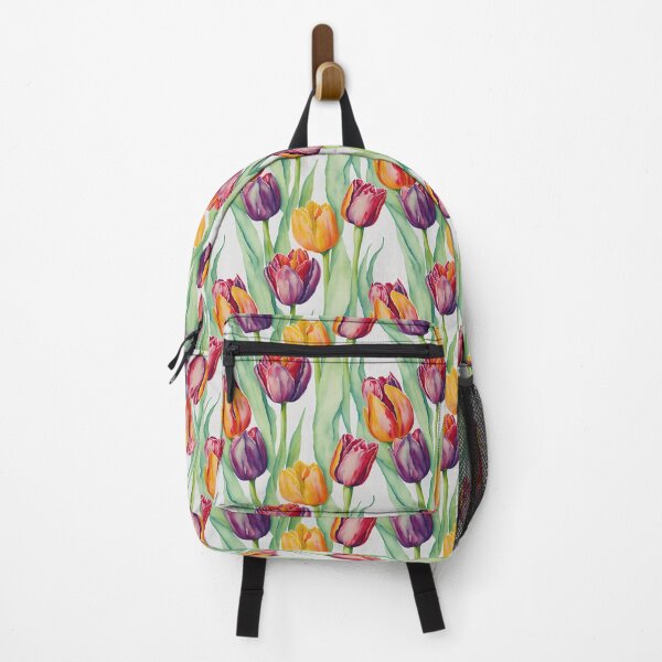 Item preview, Soothing Tulips Watercolor Retro Floral Patterns designed and sold by Wonder Of Light.