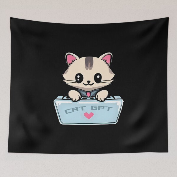 Item preview, Chatbot Cat designed and sold by RosmirStore.