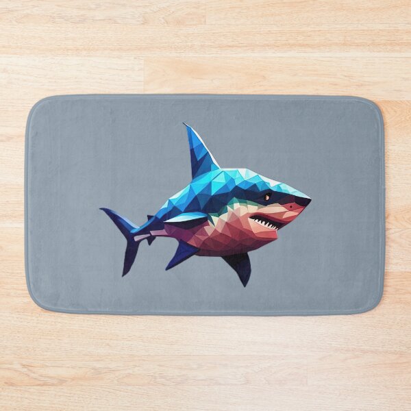 Item preview, Big Bad Blue Shark designed and sold by PolygonXYZ.