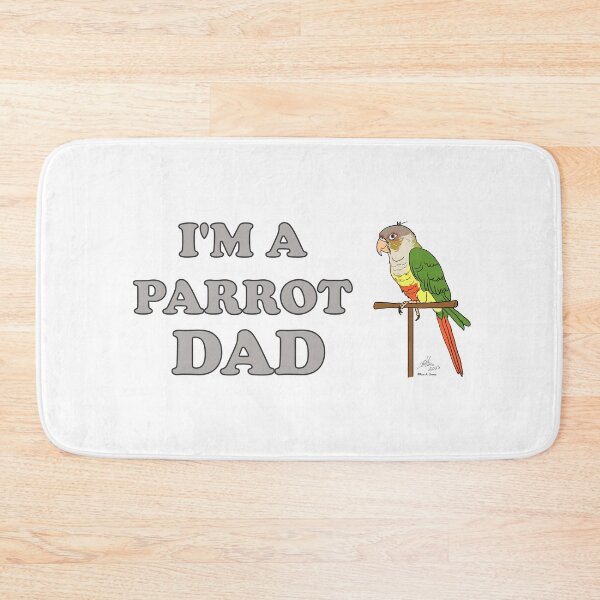Item preview, I'm a Parrot Dad! - Pineapple Conure designed and sold by Laughing Parrot Studio.