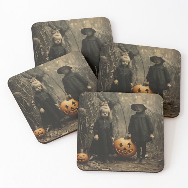 Item preview, Vintage Halloween digital print designed and sold by dcrc.