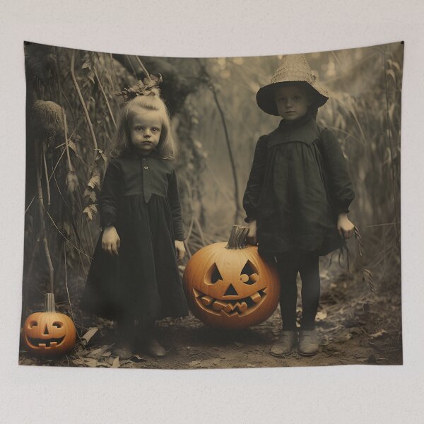 Item preview, Vintage Halloween digital print designed and sold by dcrc.
