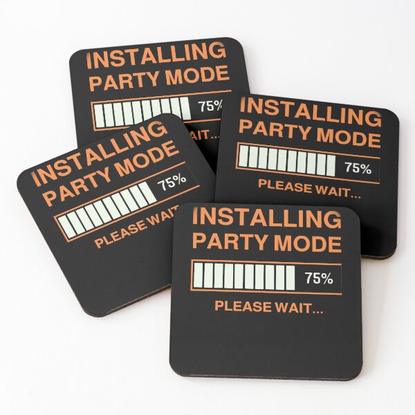 Item preview, INSTALLING PARTY MODE designed and sold by utter-risch.
