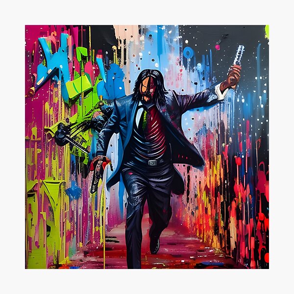 Item preview, Graffiti de John Wick designed and sold by Glint247.