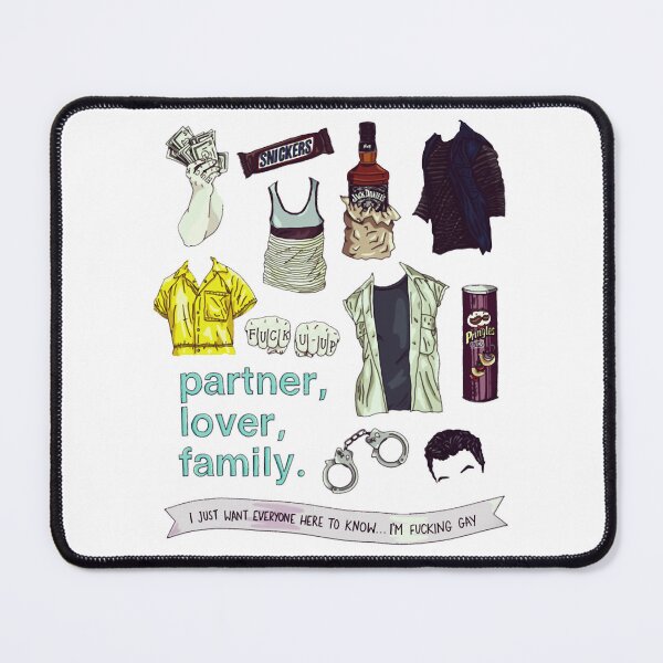 Item preview, Mickey Milkovich things Flatlay - color designed and sold by utter-risch.