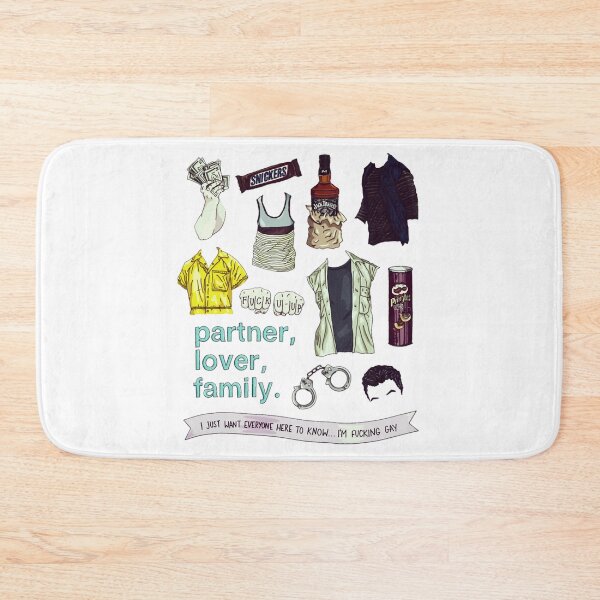 Item preview, Mickey Milkovich things Flatlay - color designed and sold by utter-risch.
