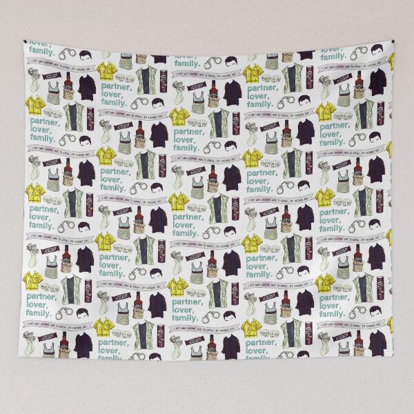 Item preview, Mickey Milkovich things Flatlay - color designed and sold by utter-risch.