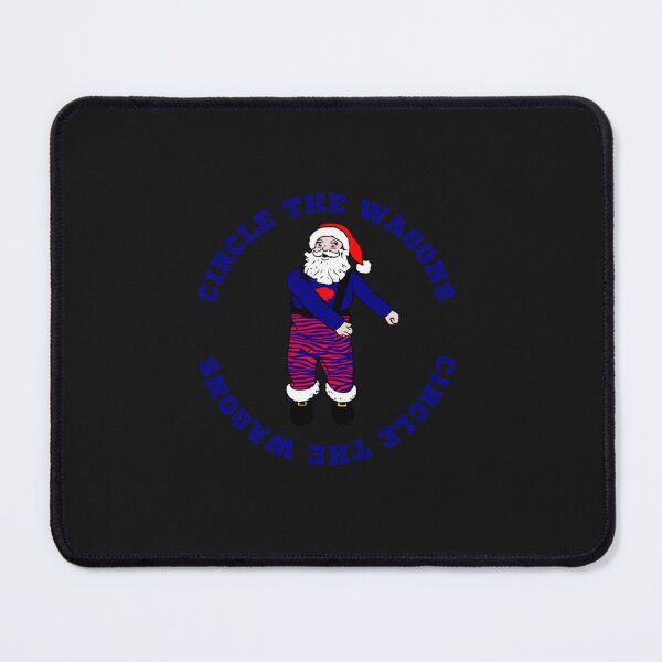Item preview, Bills Mafia Christmas Dancing Santa Circle the Wagons designed and sold by LailaRitchie.