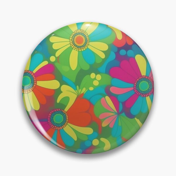 Item preview, New Groove Retro Swirl Abstract Flower Waves designed and sold by Atokeh.