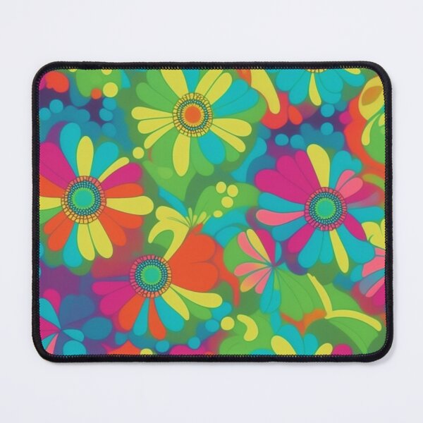 Item preview, New Groove Retro Swirl Abstract Flower Waves designed and sold by Atokeh.