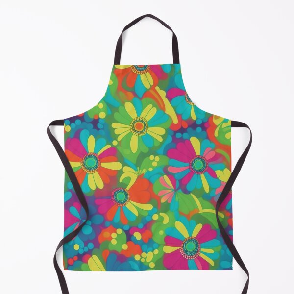 Item preview, New Groove Retro Swirl Abstract Flower Waves designed and sold by Atokeh.