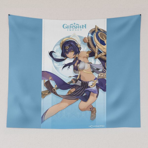 Artikelvorschau, Genshin Impact – Offizielles Poster zum Charakter Candace entworfen und verkauft von Krimsy.