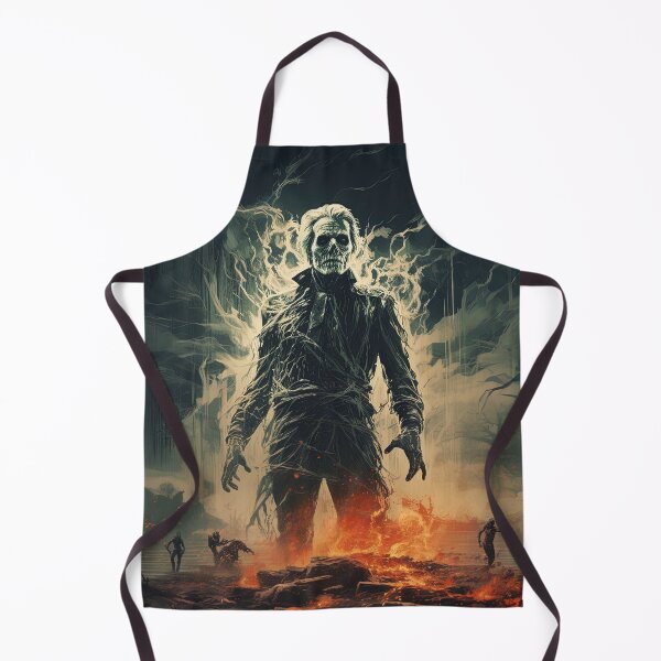 Item preview, Electric Faceless Demon Ghoul Vintage Horror Movie Poster designed and sold by sμ (smew).