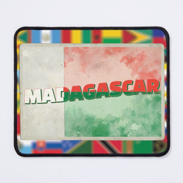 Item preview, Madagascar Vintage style retro souvenir designed and sold by DeveloperProp0.