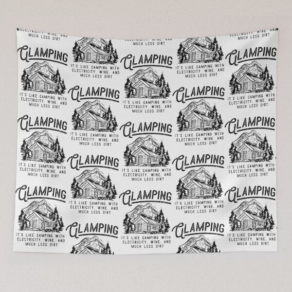 Item preview, Glamping designed and sold by heulwenpat.