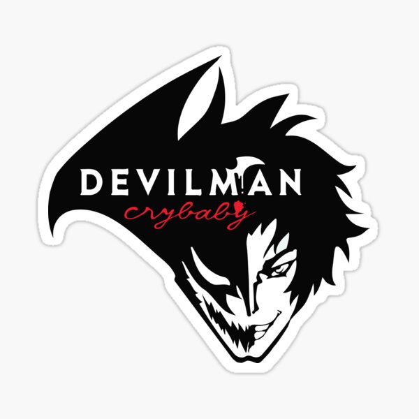 Devilman Cry Baby Sticker.