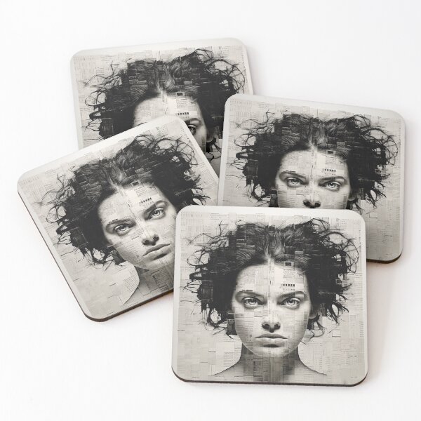 Item preview, Unlimited memory, newspaper artwork designed and sold by silent-violin.