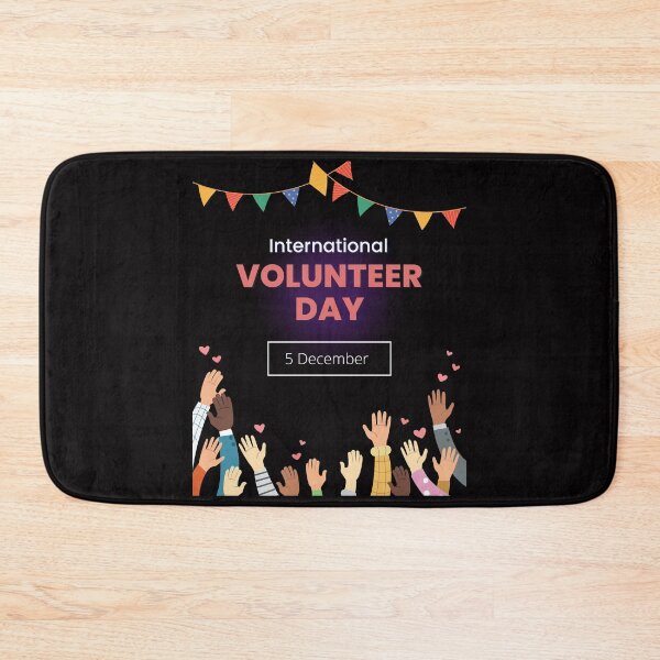 Item preview, International Volunteer Day designed and sold by Simo0455.
