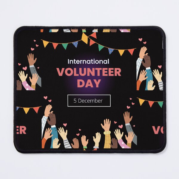 Item preview, International Volunteer Day designed and sold by Simo0455.