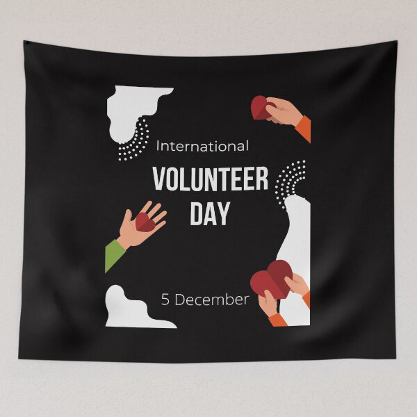 Item preview, International Volunteer Day designed and sold by Simo0455.