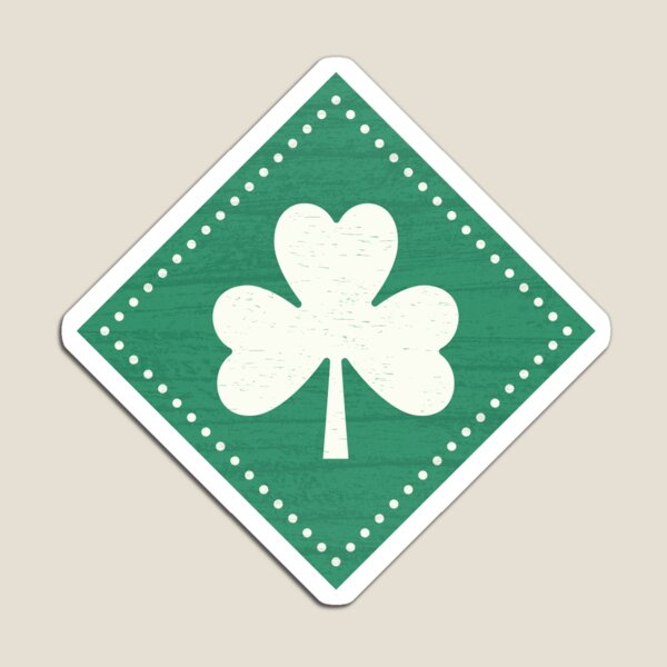 Item preview, Shamrock On! - Emerald Green Background designed and sold by Daisy Beatrice.