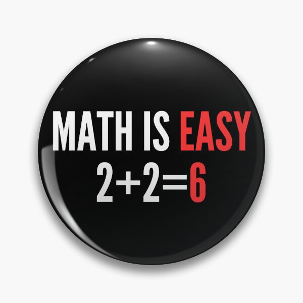 Item preview, Math is easy designed and sold by sikkoraaSHoOP.
