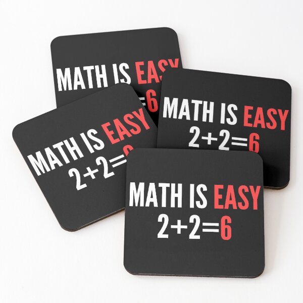 Item preview, Math is easy designed and sold by sikkoraaSHoOP.