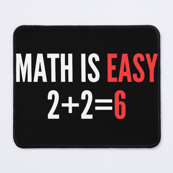 Item preview, Math is easy designed and sold by sikkoraaSHoOP.