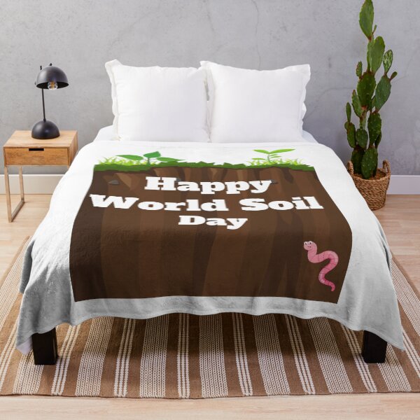Item preview, Happy World Soil Day designed and sold by Simo0455.
