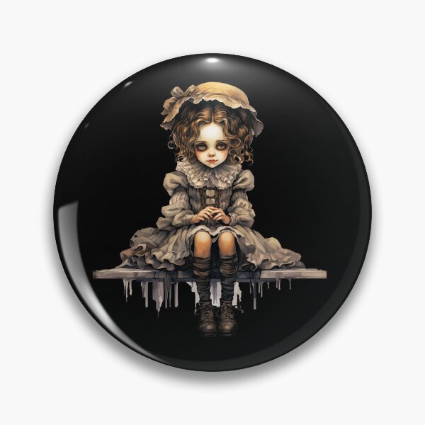 Item preview, Gothic doll - Nadja doll - Creepy designed and sold by GlunmanStore.