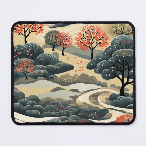 Item preview, Pretty Fall Trees on a Path designed and sold by LWLDesigns.