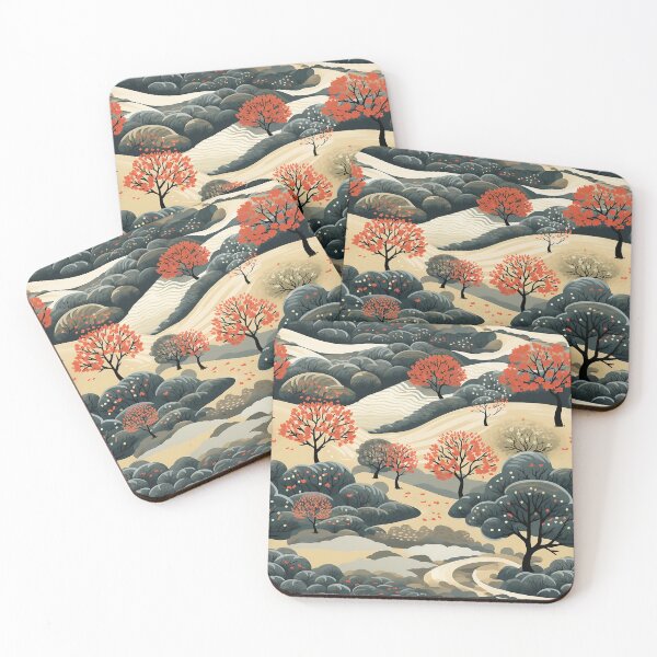 Item preview, Pretty Fall Trees on a Path designed and sold by LWLDesigns.