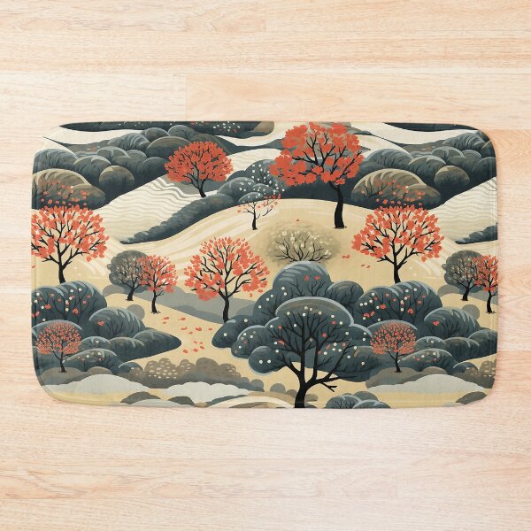 Item preview, Pretty Fall Trees on a Path designed and sold by LWLDesigns.
