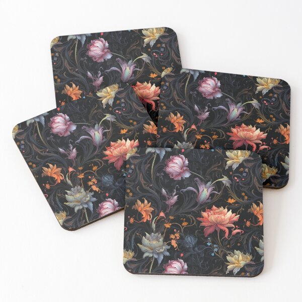 Item preview, Bright Medieval Floral Pattern designed and sold by Immarcescible.