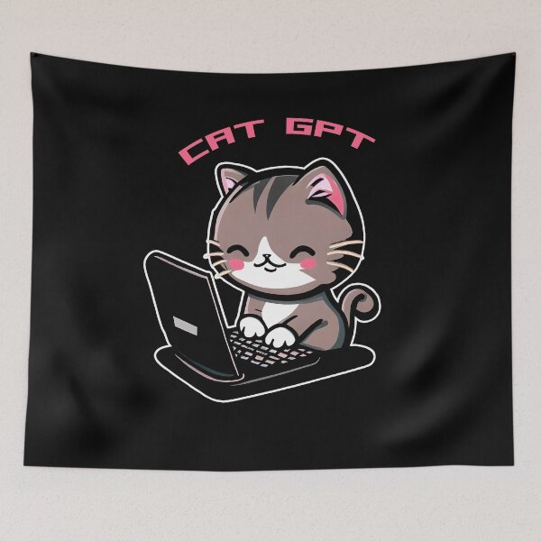 Item preview, Chatbot Cat designed and sold by RosmirStore.