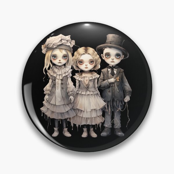 Item preview, Gothic doll - Nadja doll - Creepy designed and sold by GlunmanStore.