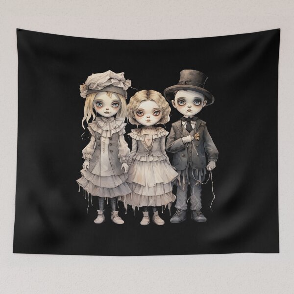 Item preview, Gothic doll - Nadja doll - Creepy designed and sold by GlunmanStore.