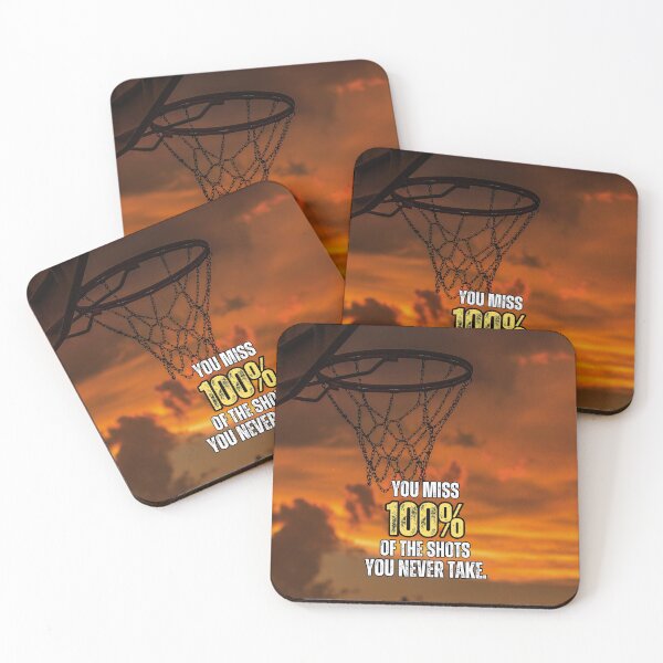 Item preview, You miss 100% Of the Shots You never Take Basketball Motivation Quote designed and sold by hiunlimit.