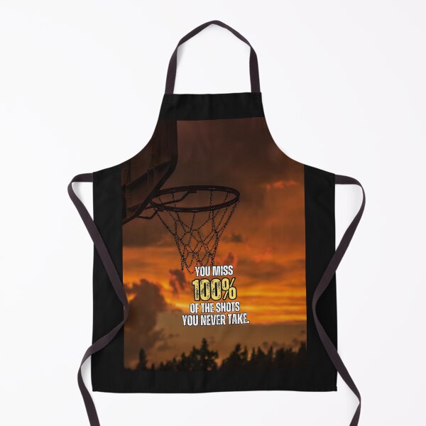 Item preview, You miss 100% Of the Shots You never Take Basketball Motivation Quote designed and sold by hiunlimit.