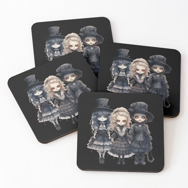 Item preview, Gothic doll - Nadja doll - Creepy designed and sold by GlunmanStore.