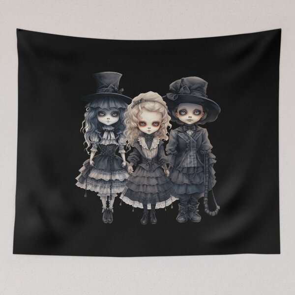 Item preview, Gothic doll - Nadja doll - Creepy designed and sold by GlunmanStore.