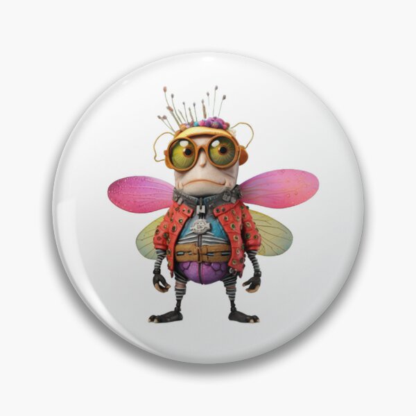 Item preview, Funny colorful fly styled fashioned designed and sold by Dreamtodream.