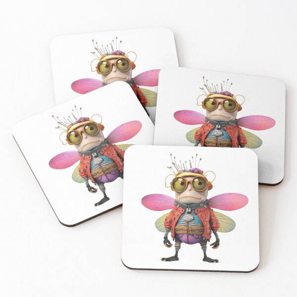 Item preview, Funny colorful fly styled fashioned designed and sold by Dreamtodream.