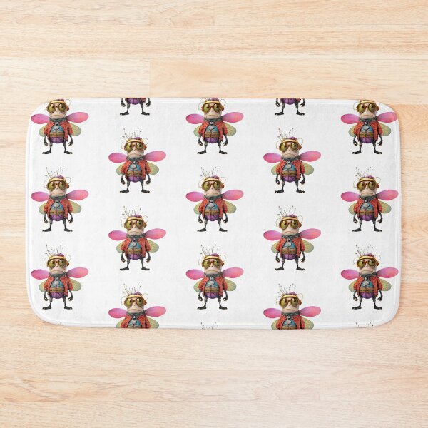 Item preview, Funny colorful fly styled fashioned designed and sold by Dreamtodream.
