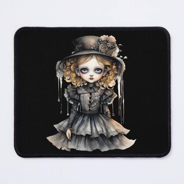 Item preview, Gothic doll - Nadja doll - Creepy designed and sold by GlunmanStore.